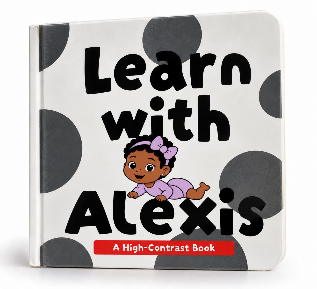 Baby reaching for book